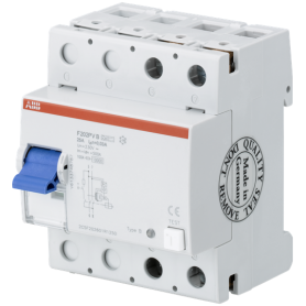 ABB 2CSF202101R3250 F202A-25/0,3 FI protection switch 2P,type A,25A,300mA