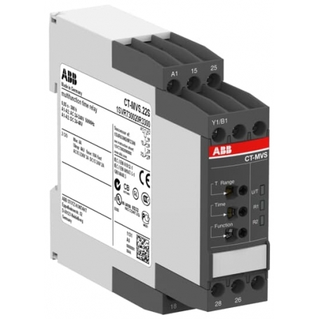 ABB 1SVR730020R3300 CT-MVS.22S time relay, multifunction 2We, 24-48VDC, 24-240VAC