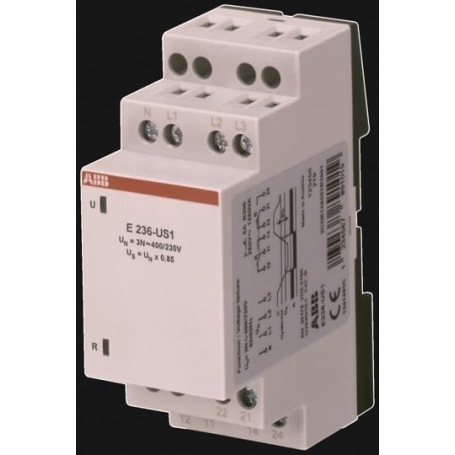 ABB 2CDE165000R2001 E236-US1 ρελέ υποτάσεως 3Ph.+N,2Wechsler