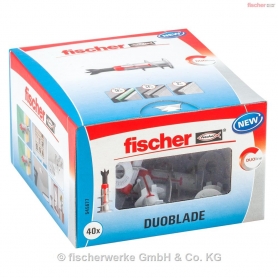 Fischer 545677 Dolor de pizarra DUOBLADE LD – 40 piezas