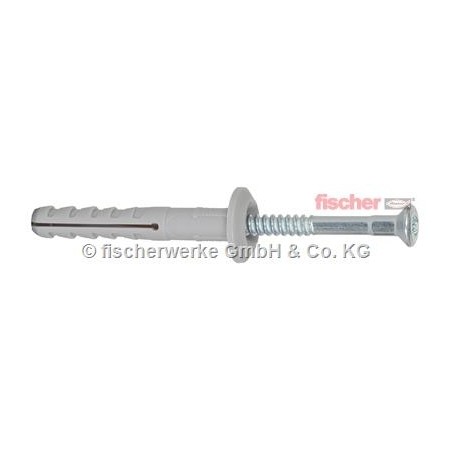 Fischer 48795 N 6X40/7 P (100) NAGELDÜBEL – 100 Stück