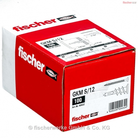 Fischer 40432 GKMS 12 ΜΕΤΑΛΛΙΚΑ ΒΥΣΜΑΤΑ - 100 τεμάχια