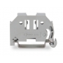 Wago 249-116 Screwless end clamp 6 mm wide grey