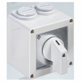 Kraus & Naimer CA10.A210.PNL1 Switch with 0, 1 pole, 60°, AP, IP42, Ith: 20 A, P: 5.5 kW(AC-3,400V), 2x2,5 mm2 70002201