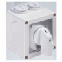 Kraus & Naimer CA20.A211.PNL4 Switch with 0, 2 pole, 60°, AP, IP42, Ith: 25 A, P: 7.5 kW(AC-3,400V), 2x4 mm2 70005220
