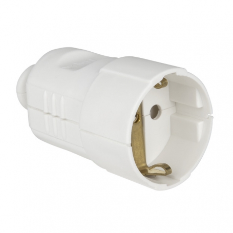 PCE 05148Protection contact couplage PP nat Tülle central IP20 blanc