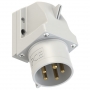 PCE 525-1 CEE-Wandgerätestecker 32A 5p 1h IP44