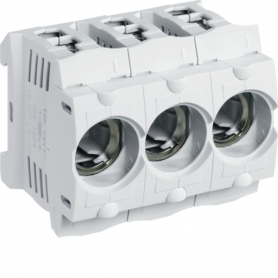 Hager LD046 plastic safety base D02 E18 63A 3pin