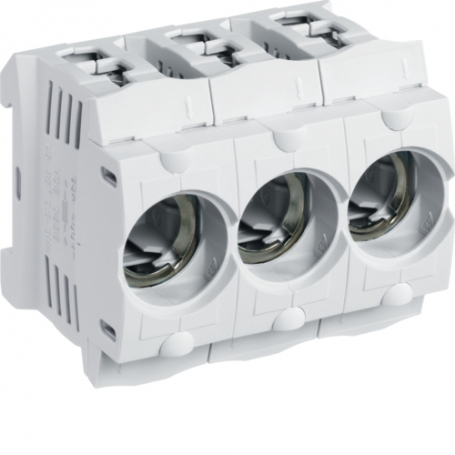 Hager LD046 plastic safety base D02 E18 63A 3pin