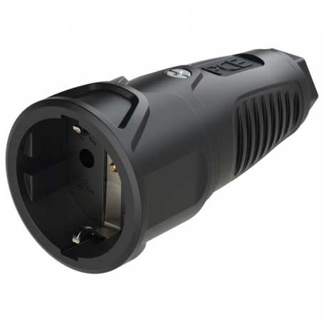 PCE 2520-ss Taurus2 Σύζευξη από συμπαγές καουτσούκ, IP20 (μαύρο)