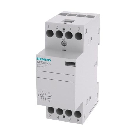 Siemens 5TT5030-0 INSTA contactor with 4 locks Contact for AC 230V, 400V 25A control AC 230V DC 220V
