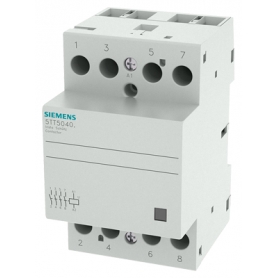 Siemens 5T5040-0 INSTA-kontakti, jossa on 4 lukkoa yhteys AC 230V, 400V 40A ohjaus AC 230V DC 220V