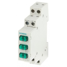 Siemens 5TE5802 Phase detector 3x LED, 230V 3x green