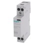 Siemens 5TT5800-0 INSTA contactor with 2 closers, contact for AC 230V, 400V 20A control AC 230V