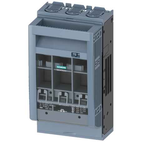 Siemens 3NP1133-1CA10 3NP1, 3-pin, NH00, 160 A, építési és ...