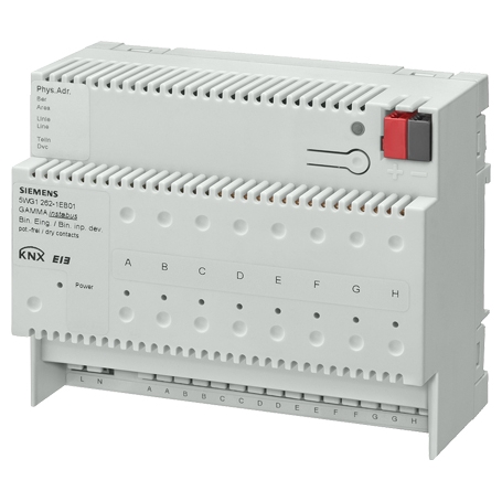 Siemens 5WG1262-1EB01 GAMMA instabus N262E/01 8x contactos sin potencial