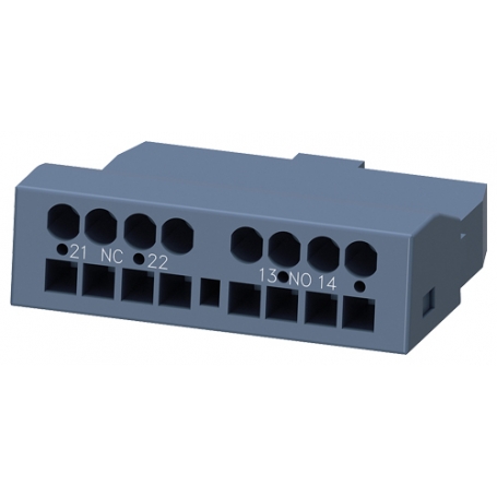 Siemens 3RV2901-2E cross-facing auxiliary switch, 1S