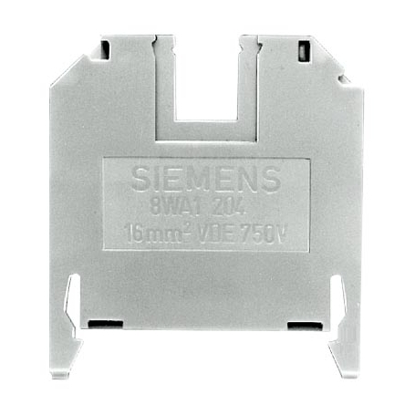 Siemens 8WA10111BK11 Durchgangsklemme/Reihenklemme 16mm² 10mm