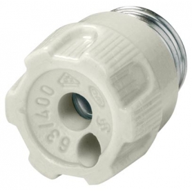 Siemens 5SH4362 NEOZED-Schraubkappe Porzellan Größe D02, 63A mit Prüfloch