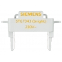 Siemens 5TG7343 DELTA kapcsoló és szonda LED fény betét szuper fényes 230V / 50Hz, narancs
