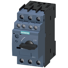 Siemens 3RV2011-1GA15 menjalnik moči, S00, Mo razred 10, A-outl. 4,5–6,3A in N izl. 82A