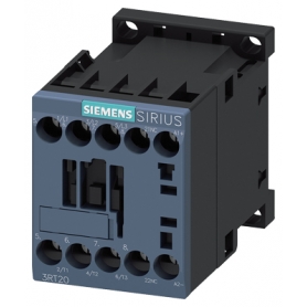 Siemens 3RT2015-1BB42 Schütz Veľkosť S00, 7 A/3 kW/400V, 3-pin, DC 24V, 1Ö, skrutkové pripojenie