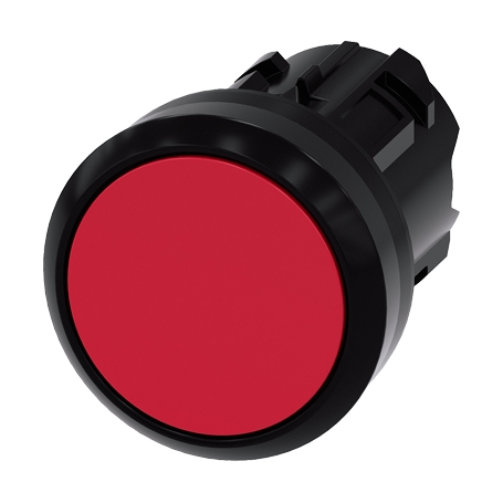 Siemens 3SU1000-0AB20-0AA0 Πλήκτρο πίεσης κόκκινο 22 mm