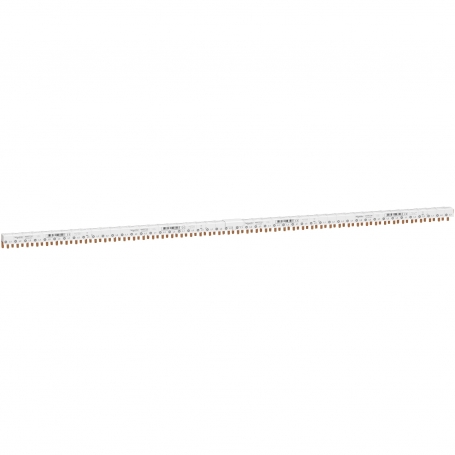 Schneider A9XPC748 phase rail, comb rail CLARIO pin, 3P+N, 9mm pin distance, 48 modules, connection above