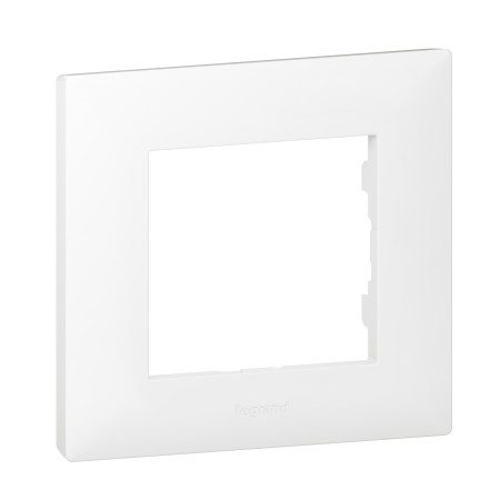 Legrand 864171 Niloe Step μονό πλαίσιο Χρώμα: Υπερλευκό