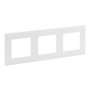 Legrand 864173 Niloe Step τριπλό πλαίσιο Χρώμα: Υπερλευκό