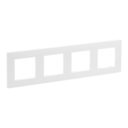 Legrand 864174 Niloe Step τετραπλό πλαίσιο Χρώμα: Υπερλευκό