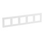 Legrand 864175 Niloe Step 5-fold frame Color: Ultrawhite