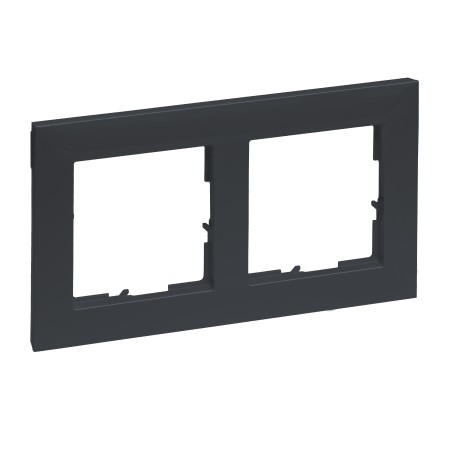 Legrand 765472 SEANO 2-way frame in the color anthracite painted