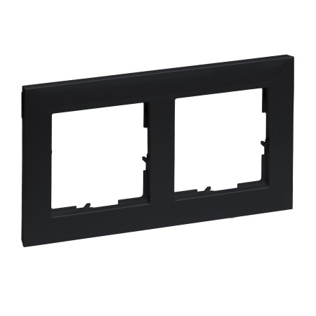 Legrand 765372 SEANO Διπλό πλαίσιο σε μαύρο χρώμα