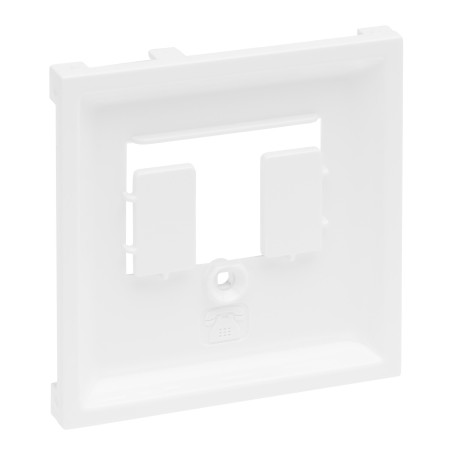 Legrand 765155 SEANO Cover for TDO & TAE in the color version Ultrawhite