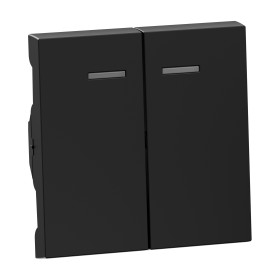 Legrand 765309 SEANO series rocker illuminated in colour black lacquered