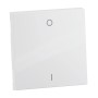Legrand 765102 SEANO rocker 2-pole switch with symbol O/I, color: Ultrawhite