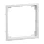 Legrand 765603 SEANO intermediate ring 50 x 50 for installation according to DIN 49075, color: Ultrawhite