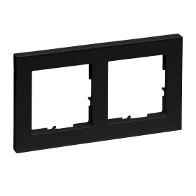 Legrand 765382 SEANO+ 2-fold frame painted in black