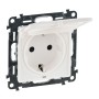 Legrand 753117 Valena Life Schutzkontaktsteckdose Klappdeckel. EBS Farbe: Ultraweiß