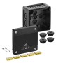 Spelsberg Abox Pro 025-2,5²/sw Abzweigkasten, Schutzart IP66/IP67/IP69, max. 2,5², Schlagfestigkeit IK09, Schutzklasse II, Ui 45