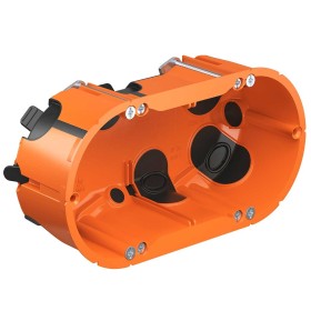 KAISER 9252-22 Hohlwand Geräte-Verbindungsdose, O-range ECON® 2, mit Geräteschrauben, Tiefe 48 mm