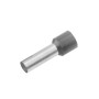 Cimco Isolierte Aderendhülse 4,0 mm² x 10 mm, grau 187019 - 100 Stück