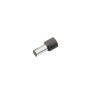 Cimco Isolierte Aderendhülse 1,5 mm² x 12 mm, schwarz 187120 - 100 Stück