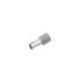 Cimco Isolierte Aderendhülse 2,5 mm² x 8 mm, grau 187122 - 100 Stück