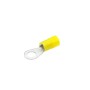 Cimco Isolierte Quetschkabelschuhe, Ringform Cu, Querschnitt 4 - 6 mm², Bolzen 6 mm Ø 180054 - 100 Stück