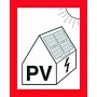Cimco Σήμα πυροπροστασίας PV-εγκατάστασης 182799