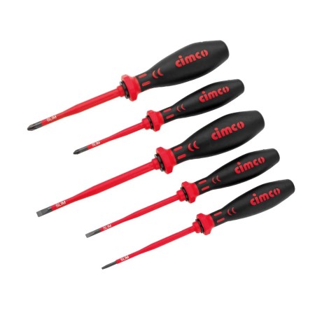 Cimco 1.000 V σετ κατσαβιδιών VDE SLIM, 5 τεμαχίων 117850