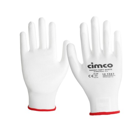 Cimco γάντι εργασίας "Skinny Soft White", Μέγεθος 9/L 141263