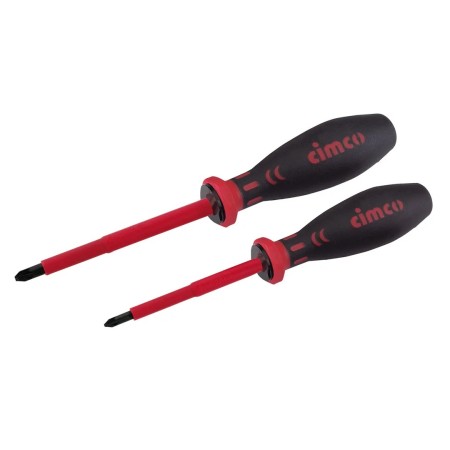 Cimco 1.000 V VDE-Spezial Schraubendreher mit Kombi-Profil, Satz 117750